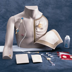 Outser tissue flap of peeled back.  Torso and accesssories